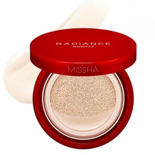 미샤 래디언스 퍼펙트핏 쿠션 15g, 19호 아이보리, 1개