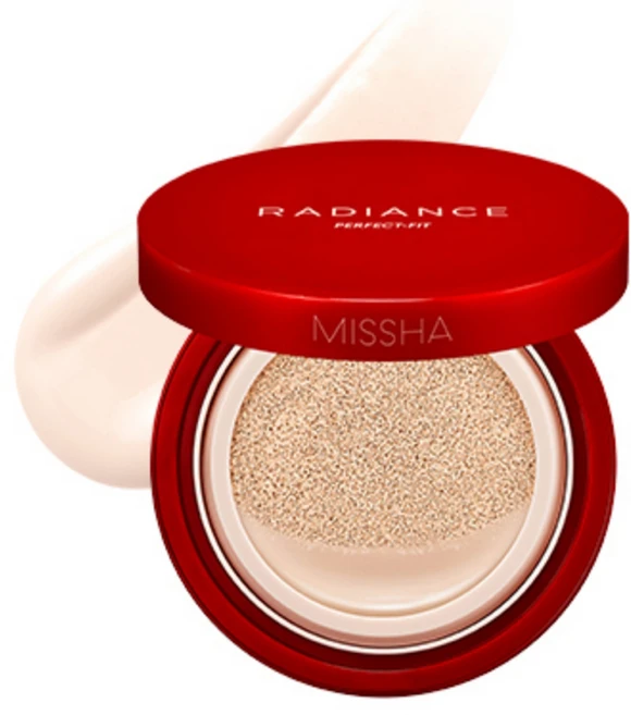 미샤 래디언스 퍼펙트핏 쿠션 15g, 21호 페어, 1개 - 쿠팡