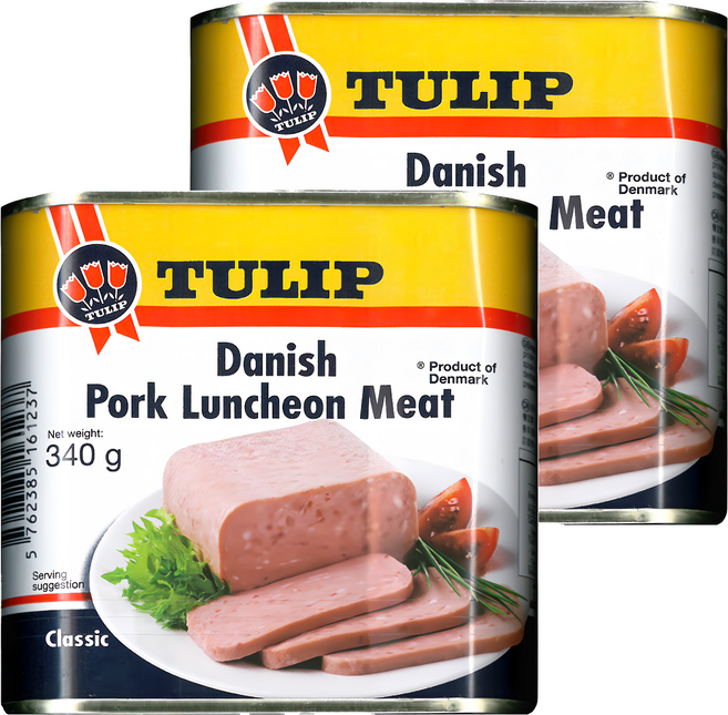 TULIP 豬肉餐肉, 340g, 2罐
