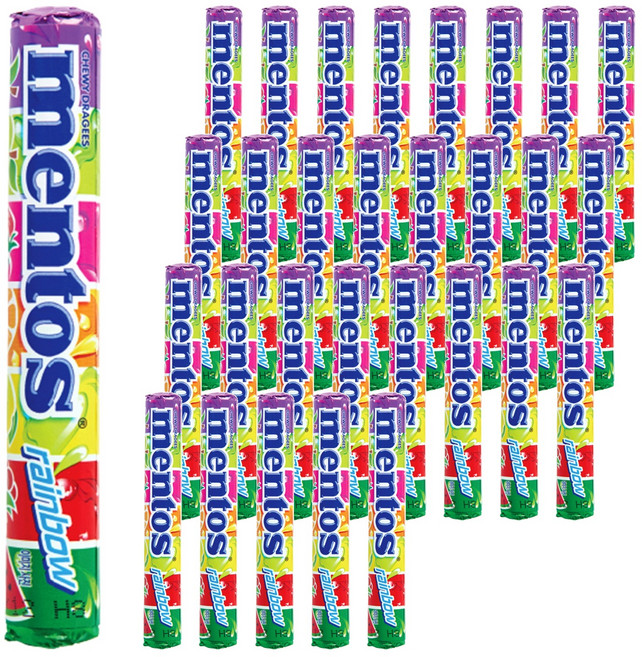 멘토스 레인보우, 37.5g, 40개