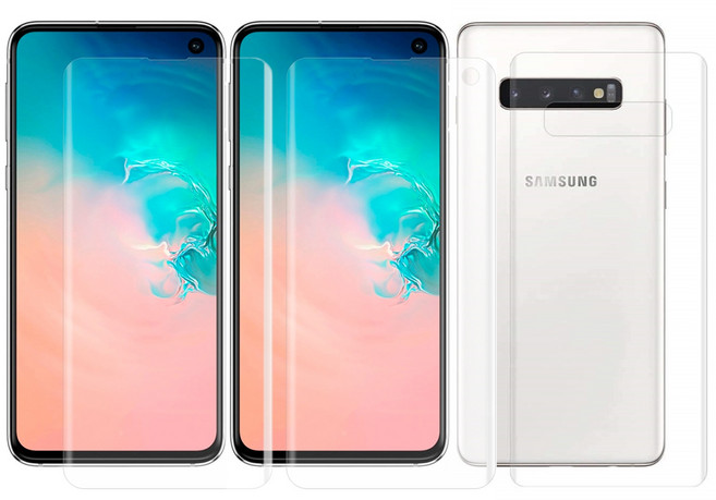 pines 휴대폰 풀커버 전면 필름 2p + 후면 필름, 1세트