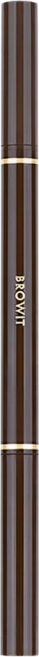 BROWIT 貝奧莉 台灣公司貨 2in1持色眼線筆, 1支, 灰棕色