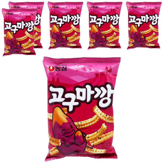 NONGSHIM 農心 地瓜脆條, 83g, 6包