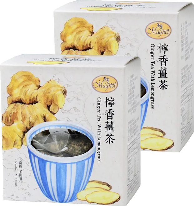 Magnet 曼寧 檸香薑茶, 3g, 15包, 2盒