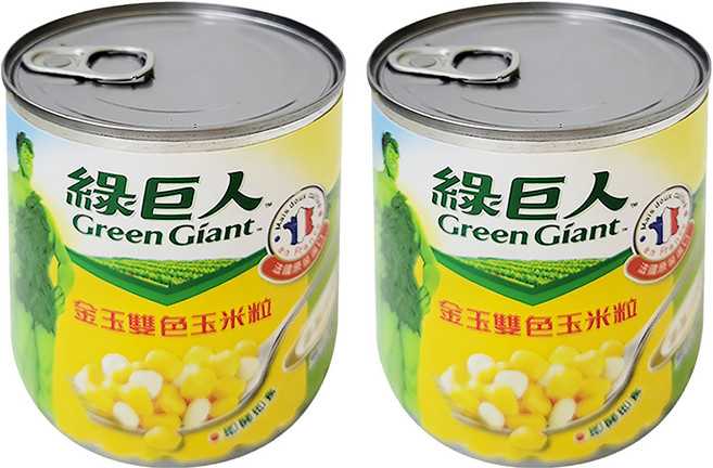 Green Giant 綠巨人 金玉雙色玉米粒, 340g, 2罐