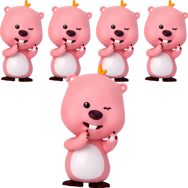 ZANMANG LOOPY 螢幕公仔, 5個