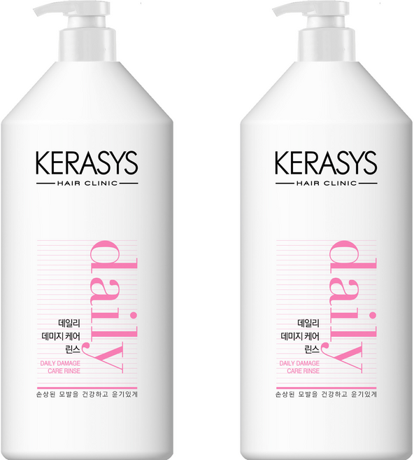 케라시스 데일리 데미지 케어 린스 플로랄 오리엔탈, 1.5L, 2개