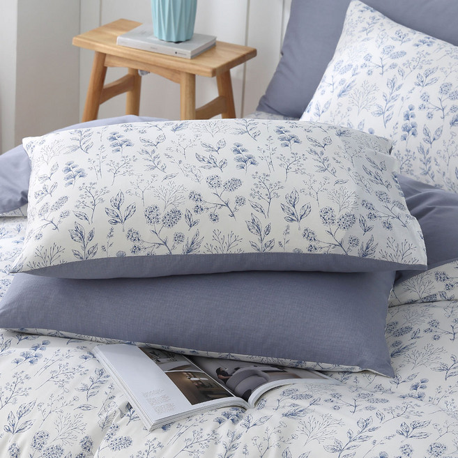 Hong Yew Bedding 鴻宇寢飾 雙人加大床包枕套組 100%精梳純棉 瑞塔 台灣製c20150