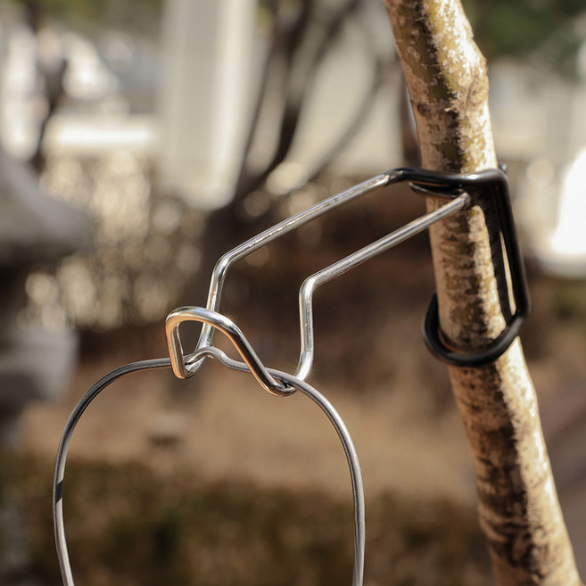 아이두젠 컴팩트 랜턴 행거 LS200, 실버, 1개