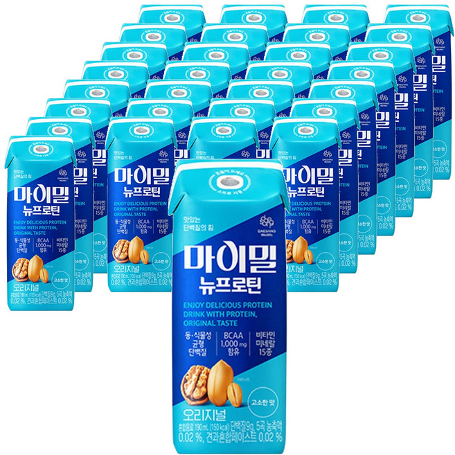 마이밀 뉴프로틴 드링크 오리지널, 190ml, 90개