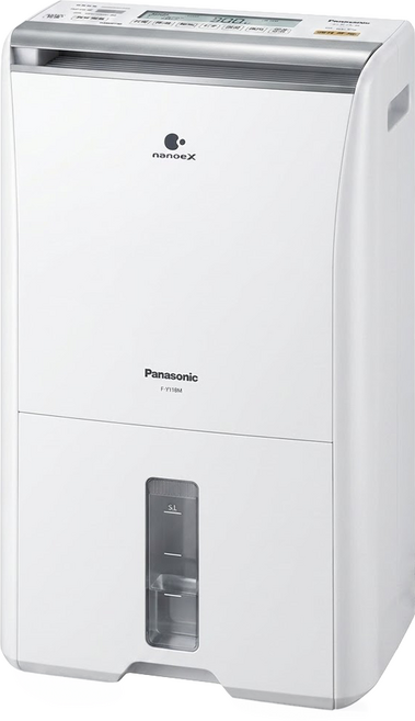 Panasonic 8L 除濕機 nanoeX 水位確認功能 白色 F-Y16FH