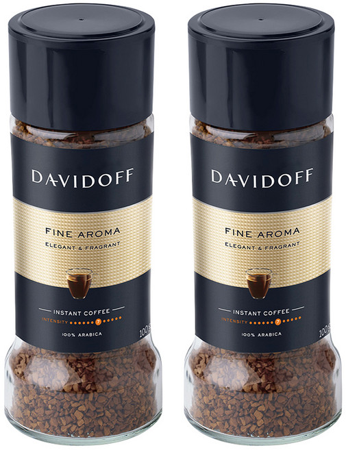 다비도프 파인 아로마 원두커피믹스, 100g, 2개