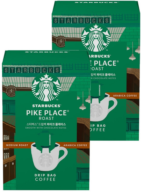 스타벅스 드립백 파이크 플레이스, 9g, 5개입, 2개
