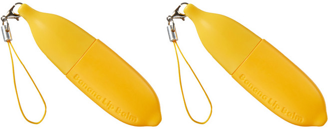 토니모리 미니 과일 립밤, 바나나, 7g, 2개