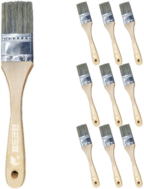 월드크린 다용도 페인트 붓, 10개