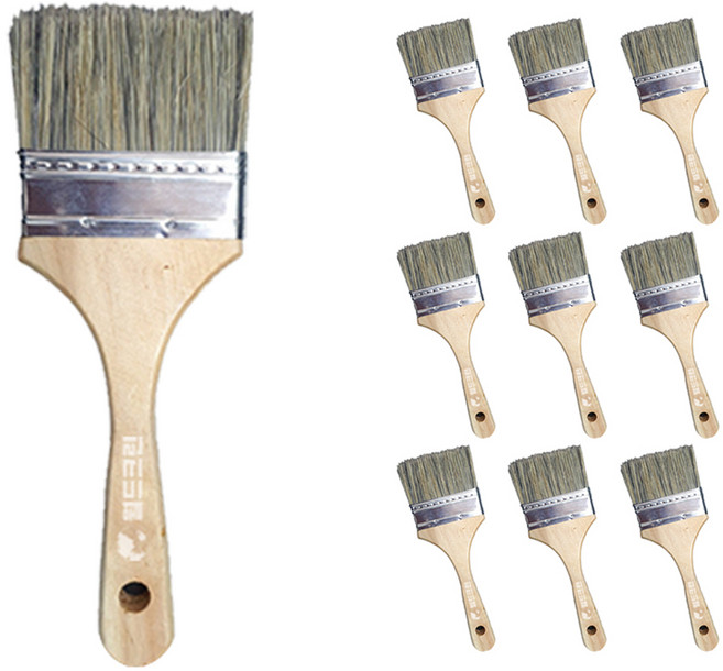 월드크린 다용도 페인트 붓, 10개