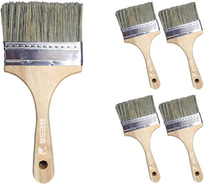 월드크린 다용도 페인트 붓, 5개