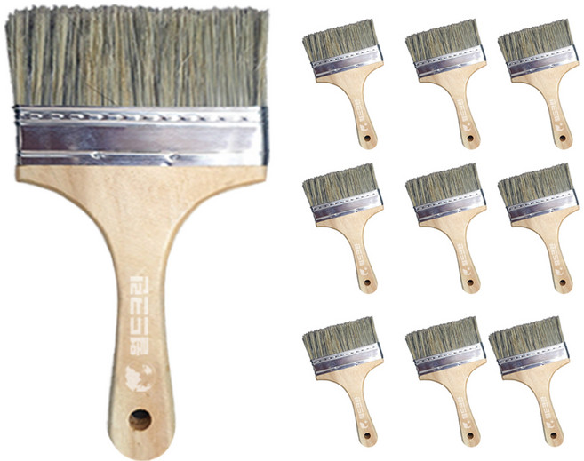 월드크린 다용도 페인트 붓, 10개