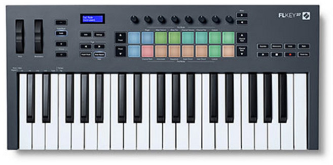 novation FLkey 37 FL studio 專用 MIDI 控制器, 混合顏色, 單一商品, 1個