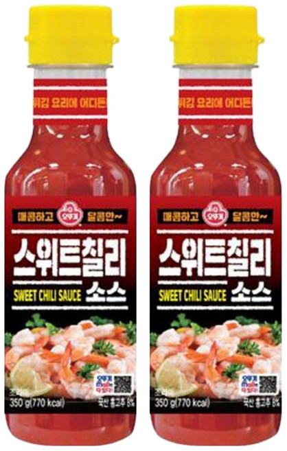 오뚜기 스위트칠리소스, 350g, 2개