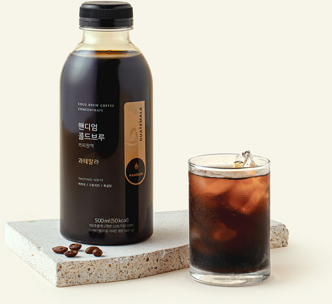 핸디엄 콜드브루원액 과테말라, 500ml, 1개