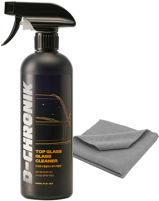 디크로닉 탑글라스 세정제 + 타월 세차용품세트, 1세트