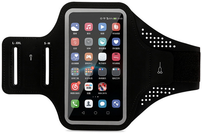 헨센 러닝 아웃도어 스포츠 형광 암밴드 대형