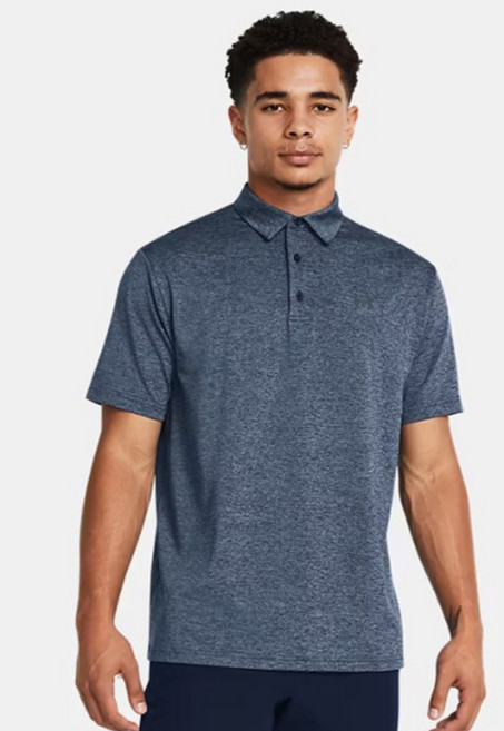 UNDER ARMOUR 安德瑪 男款 UA Playoff 羽毛絨混紡羊毛Polo衫 1351131-410