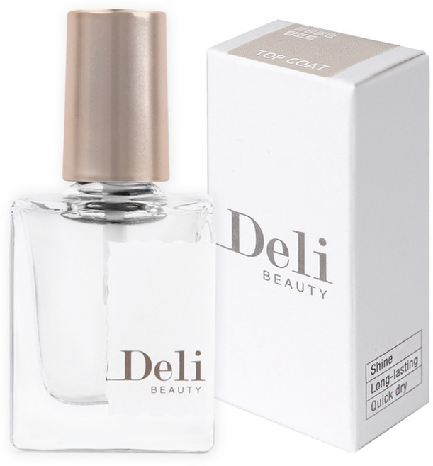 델리뷰티 루어인무드 블링블링 탑코트, 투명, 1개, 10ml
