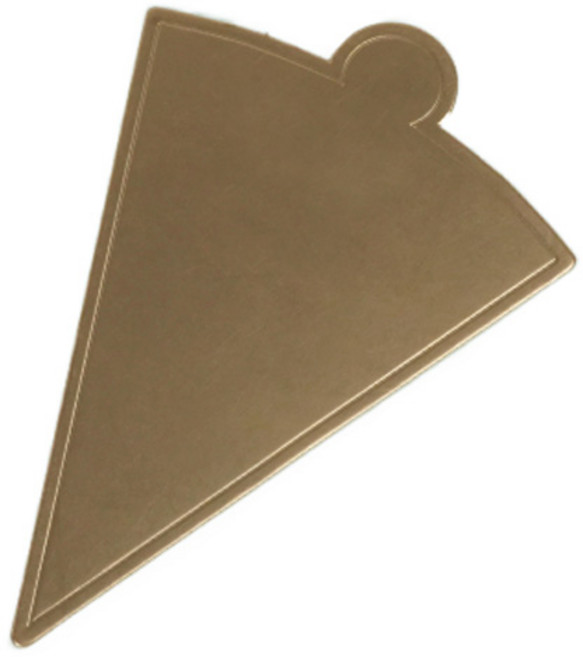 천운패키지 조각케이크 종이받침 삼각, 금지, 100개