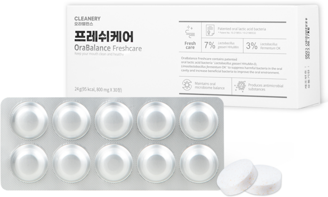 클리너리 오라밸런스 브레스 케어, 30정, 1개