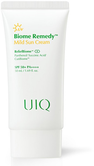 유이크 바이옴 레미디 마일드 선크림 SPF50+ PA++++, 50ml, 1개