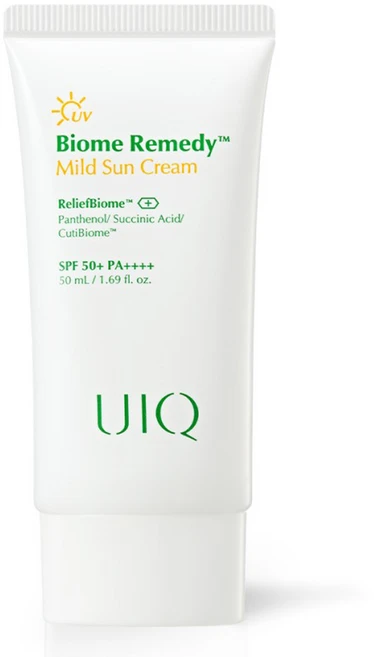 유이크 바이옴 레미디 마일드 선크림 SPF50+ PA++++, 50ml, 1개 - 쿠팡