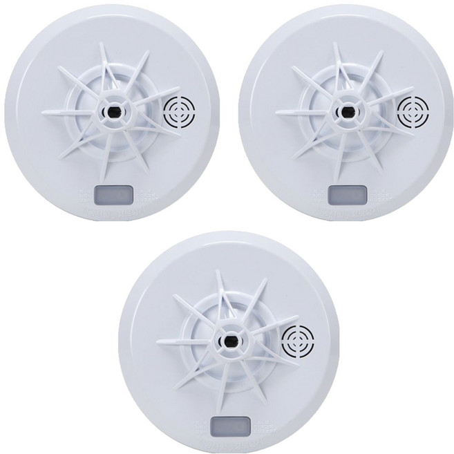 LeadersTech 獨立警報型感應器 定溫式, 3個, 單一顏色