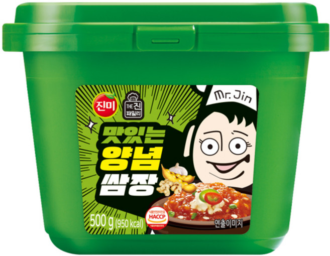진미 맛있는 양념쌈장, 500g, 1개