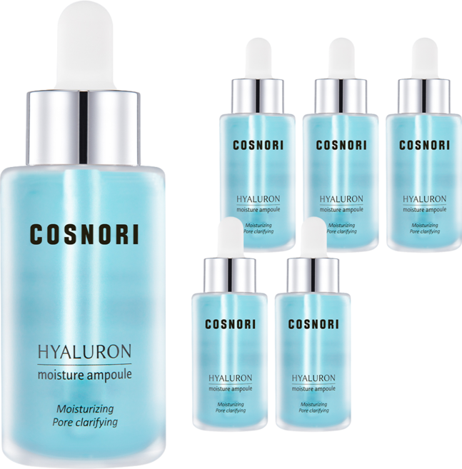 코스노리 히알루론 모이스처 앰플, 30ml, 6개