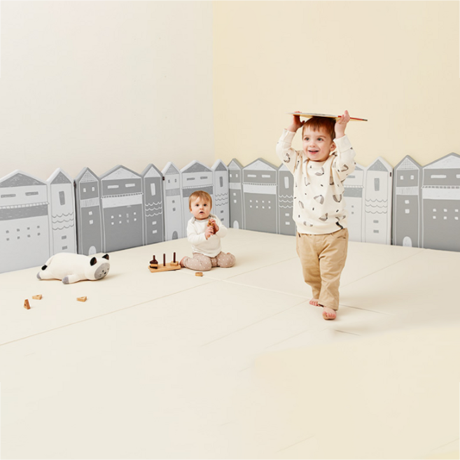 알집매트 메종 벽매트 2종 x 3p, 딥그레이 + 라이트그레이, 3세트