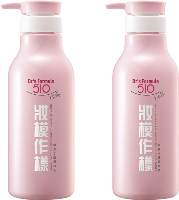 台塑生醫 Dr's Formula 妝模作樣潤絲乳 順直水感, 550g, 2瓶