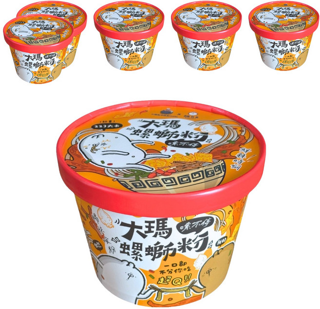 DaMa 大瑪南洋蔬食 螺螄粉 234g, 6入