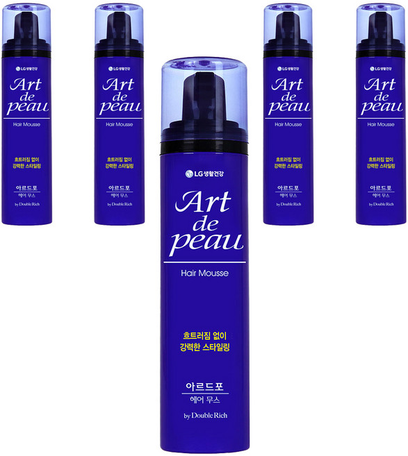 LG생활건강 아르드포 헤어 무스, 150ml, 5개