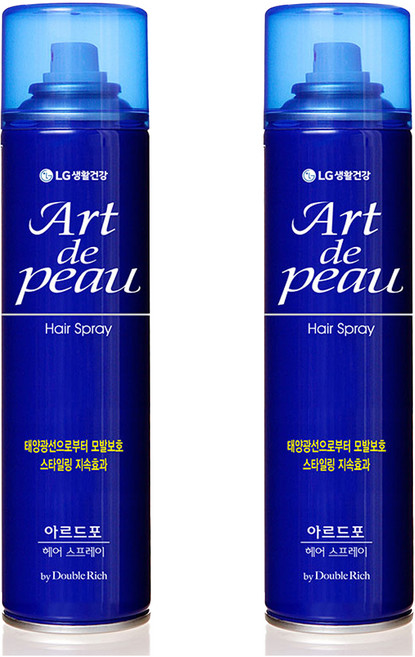 LG생활건강 아르도포 헤어 스프레이, 280ml, 2개