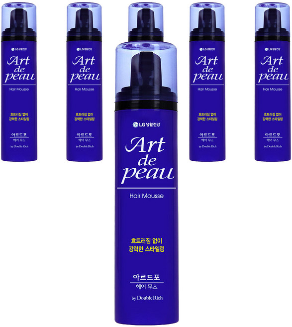 LG생활건강 아르드포 헤어 무스, 150ml, 6개
