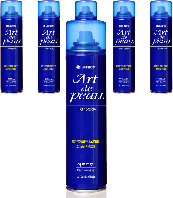 LG생활건강 아르도포 헤어 스프레이, 280ml, 6개