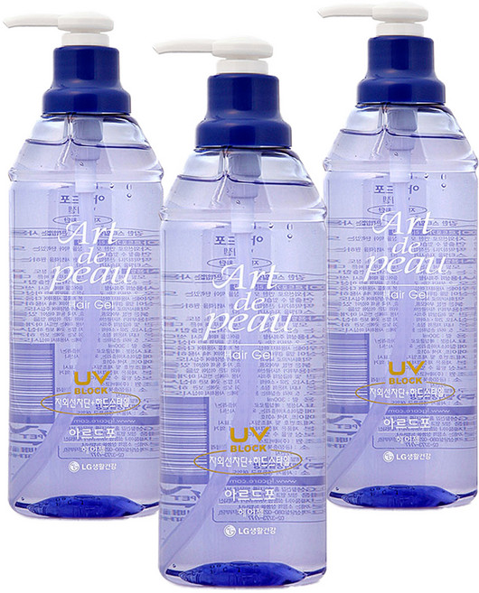 아르도포 헤어젤, 300ml, 3개