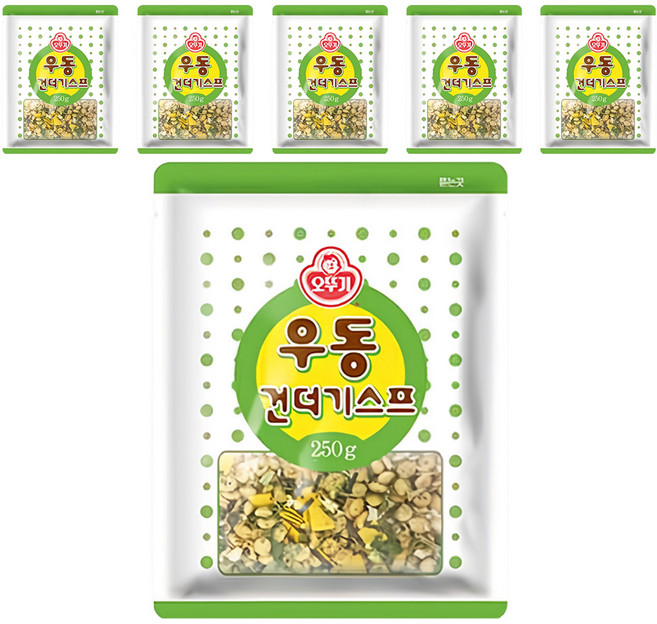 오뚜기 우동건더기스프, 250g, 6개
