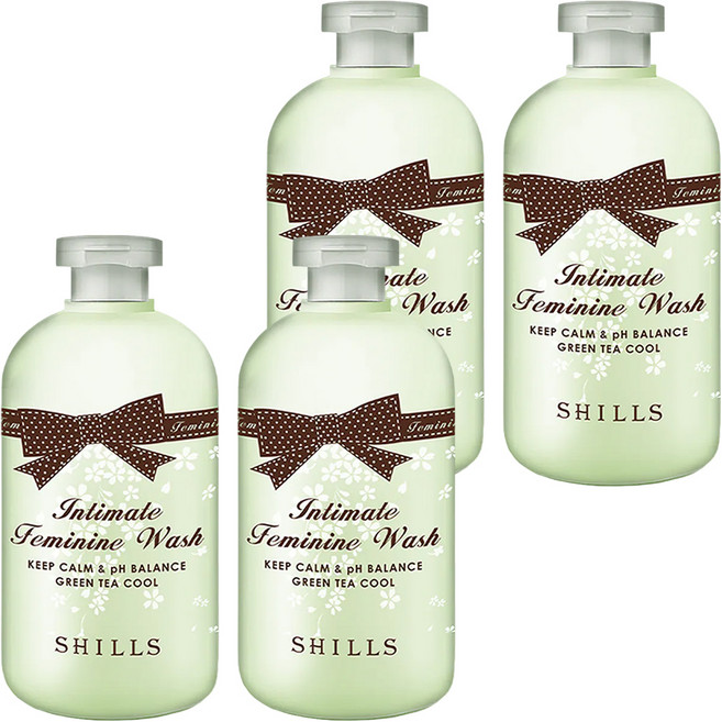 SHILLS 舒兒絲 植粹沁涼抗菌調理潔淨露, 310ml, 4個