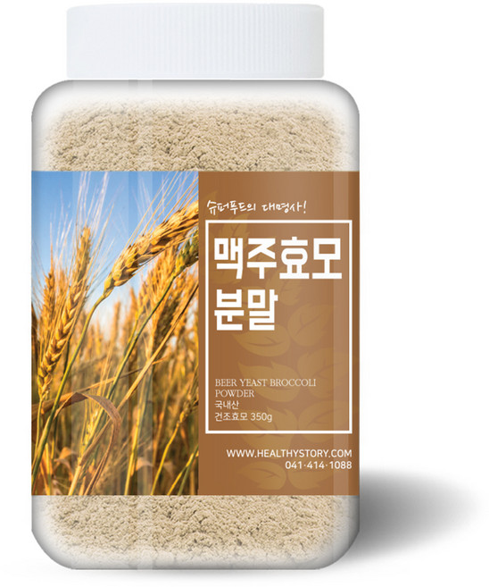 건강스토리 국내산 맥주효모 가루, 1개, 350g