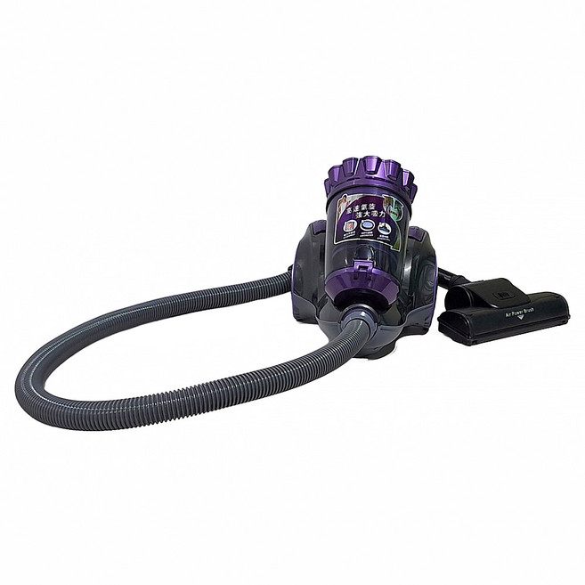 SAMPO 聲寶 高速氣旋吸塵器 4kg, EC-HA40CYP, 黑色 + 紫色