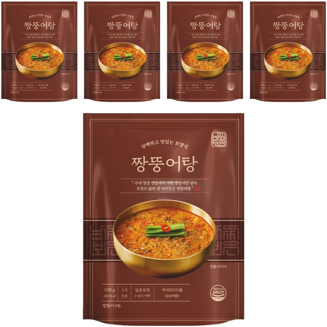 남씨보은 짱뚱어탕, 5개, 500g