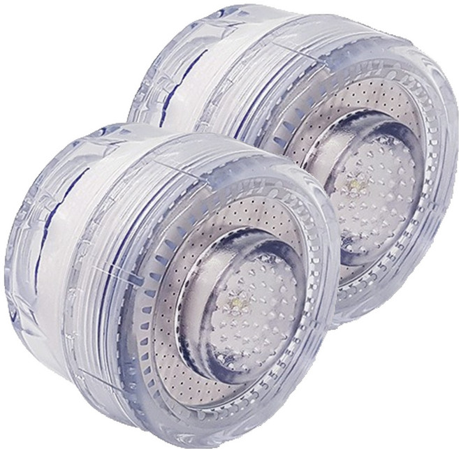 아쿠아듀오 세면대 정수헤드 SF-2000LED, 2개